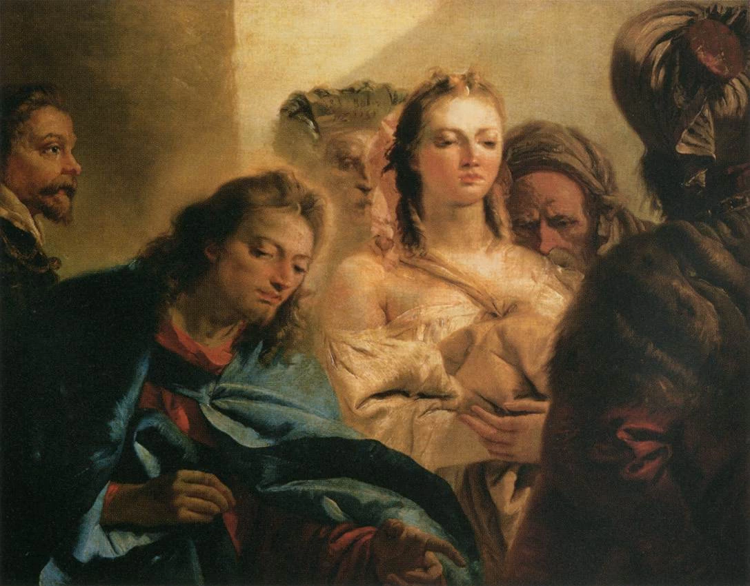 Cristo e l'adultera - Musée du Louvre, Parigi